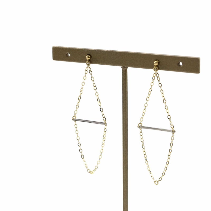 K18YG＆K18WG ロングピアス_09