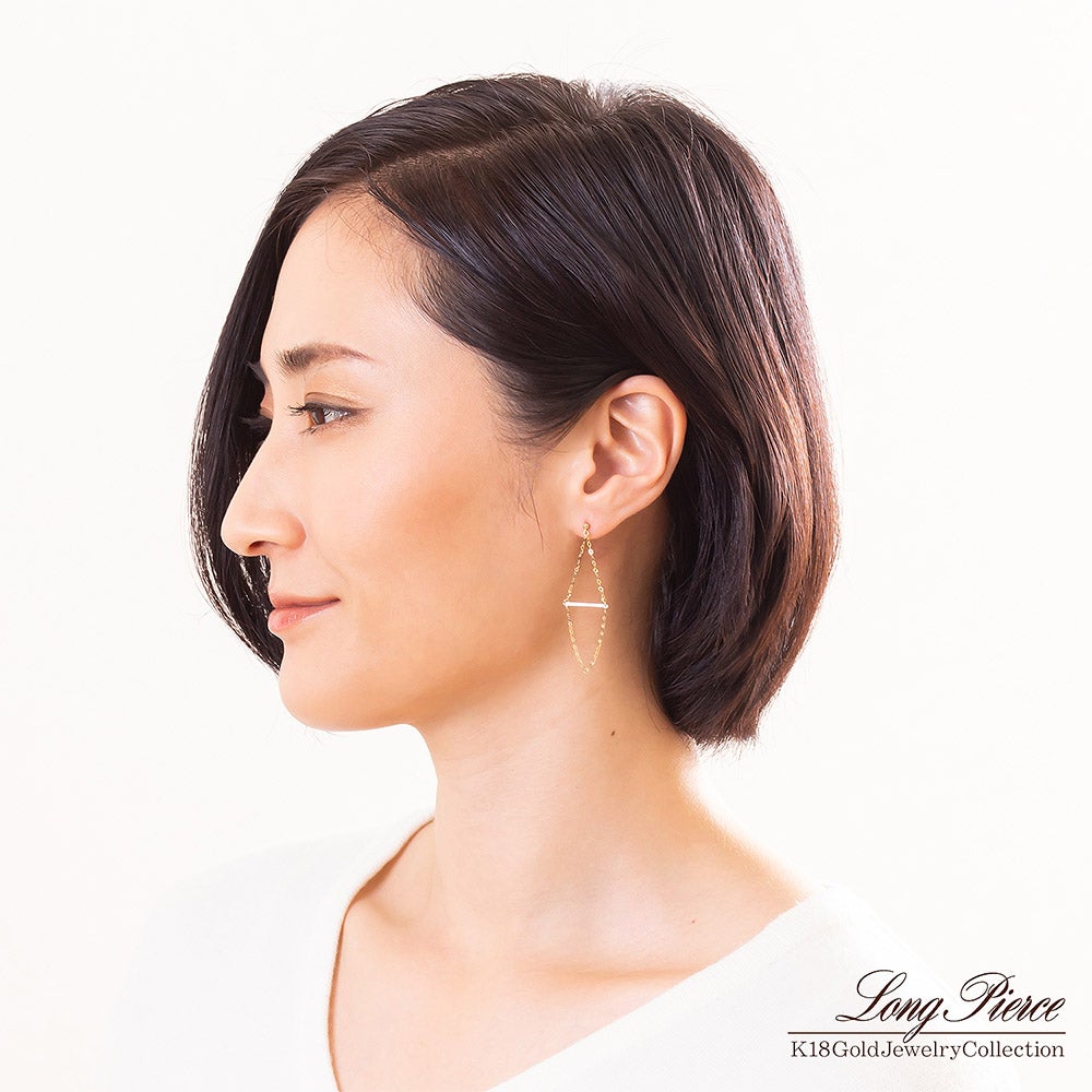 K18YG＆K18WG ロングピアス_10