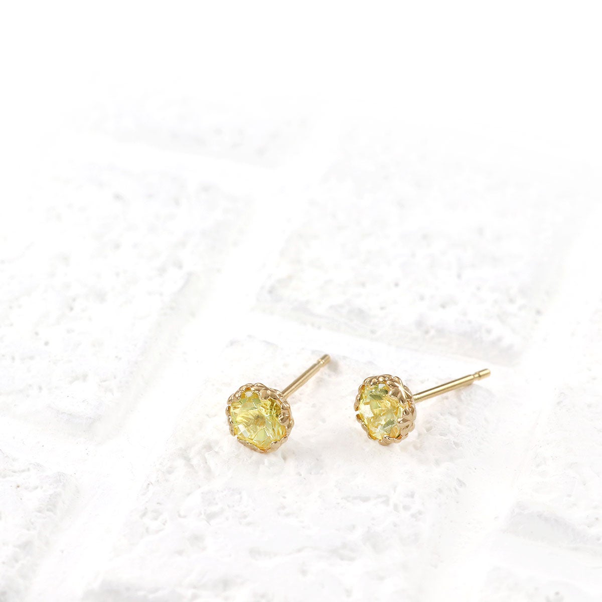 K18YG イエローベリル ピアス_03
