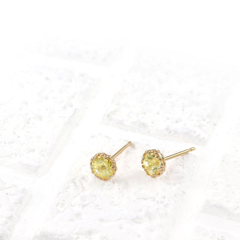 K18YG イエローベリル ピアス_03
