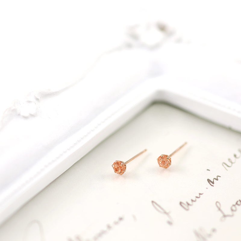 K18PG スぺサタイトガーネット ピアス_10