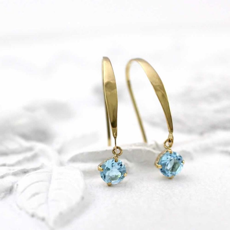 K18YG ブルートパーズ ピアス 11月の誕生石_02