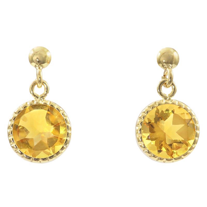 K18YG ラウンドカット ピアス_22