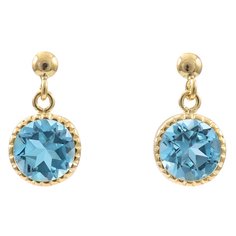 K18YG ラウンドカット ピアス_24