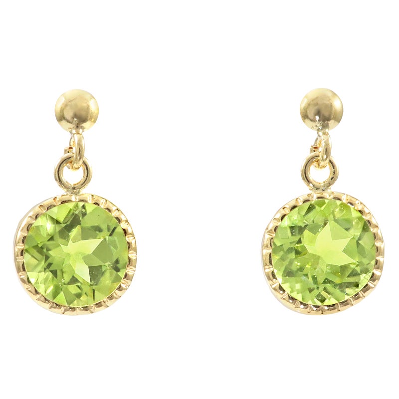 K18YG ラウンドカット ピアス_25