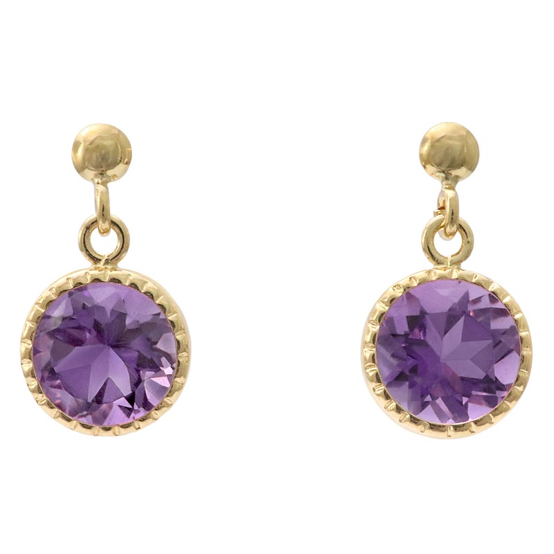 K18YG ラウンドカット ピアス_26