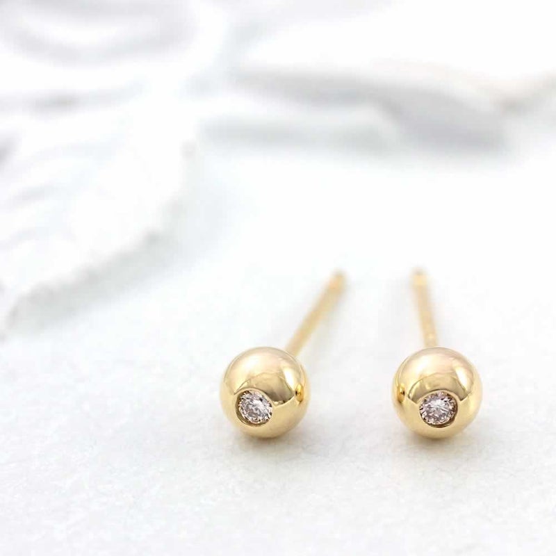 K18YG ダイヤモンド ピアス_03