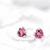 K18WG ピンクトルマリン ハートピアス 10月 誕生石 | Jewelry ROLA 