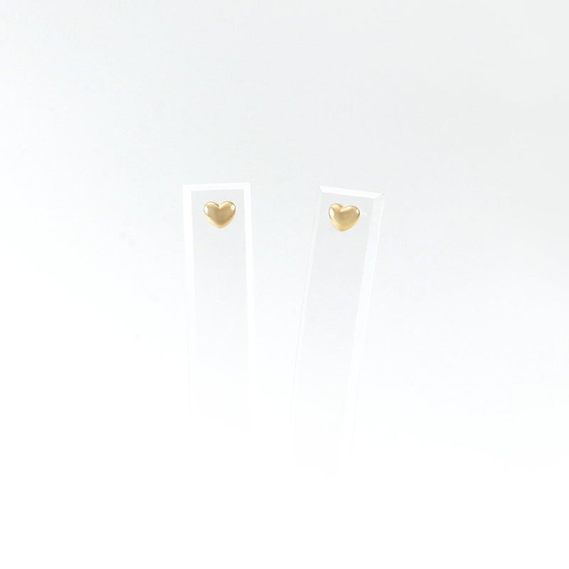 K18YG ハート ピアス_09