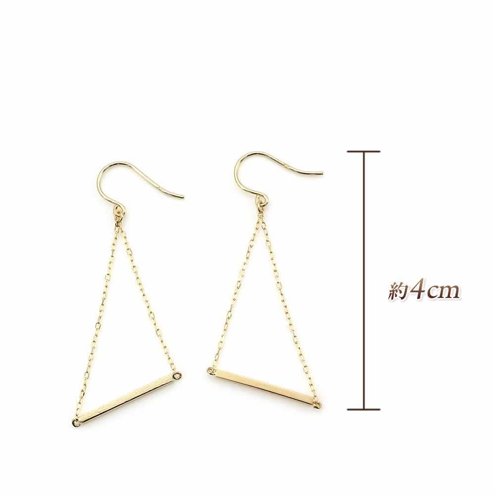 K18YG メタルバー フックピアス_05