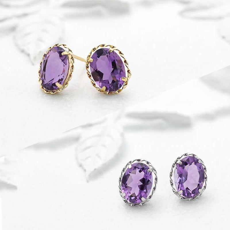 K18 アメジスト ピアス_02