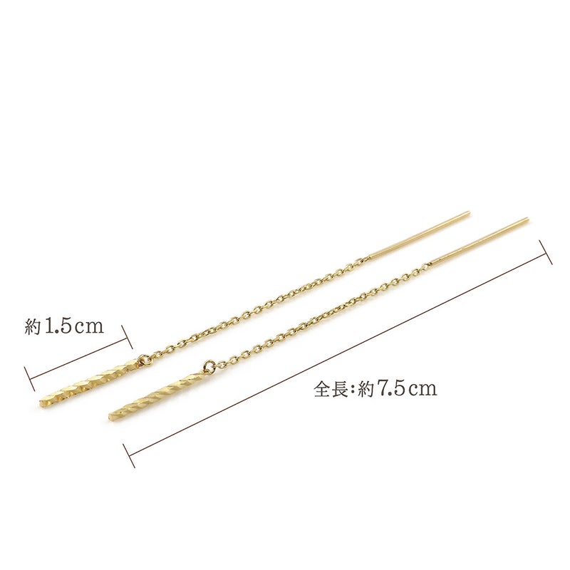 K18YG アメリカンピアス_05