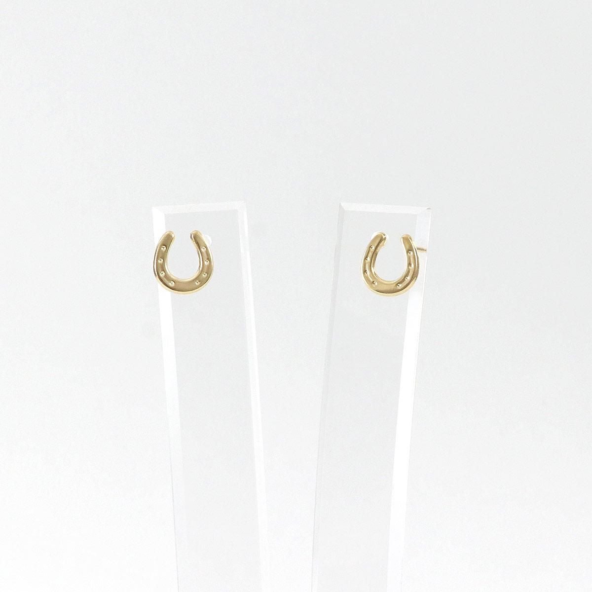 K18YG 馬蹄（ホースシュー）ピアス_03