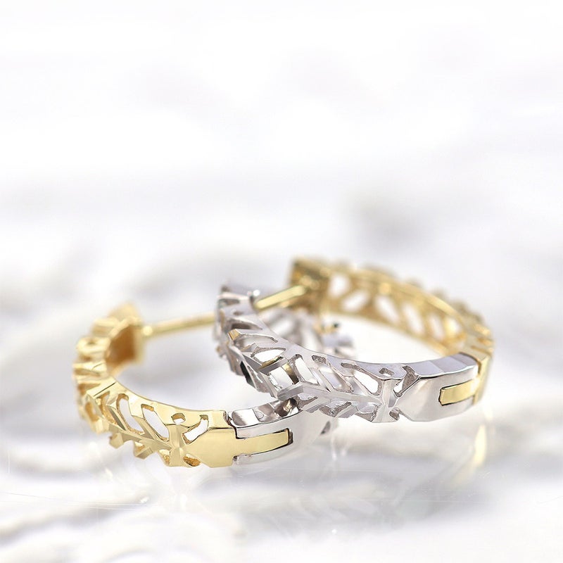 K18 リバーシブル フープピアス_04