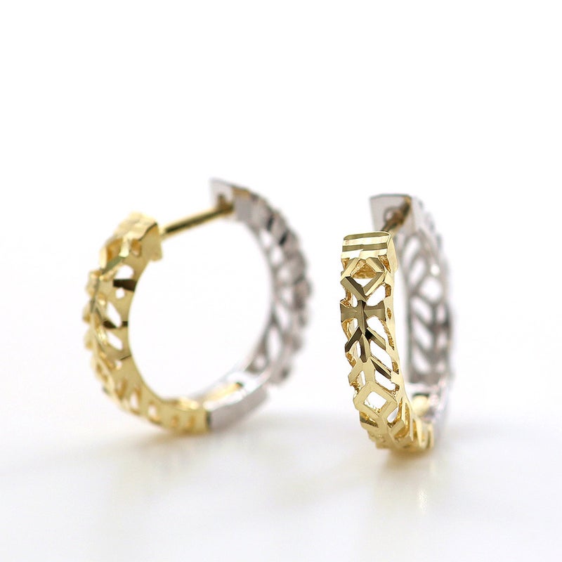 K18 リバーシブル フープピアス_05