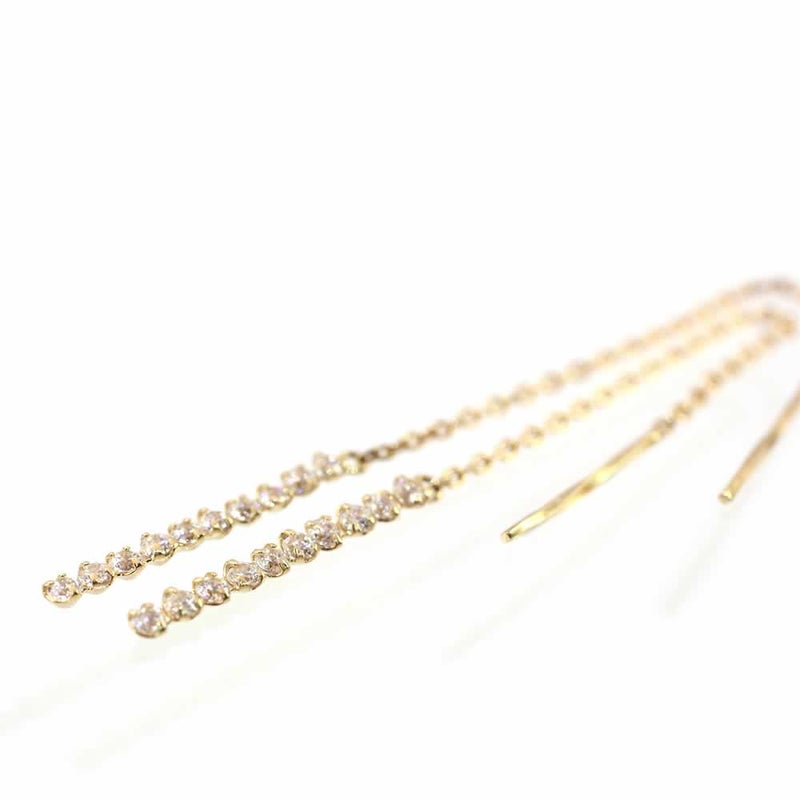 K18YG スーパーキュービックジルコニア ピアス_02