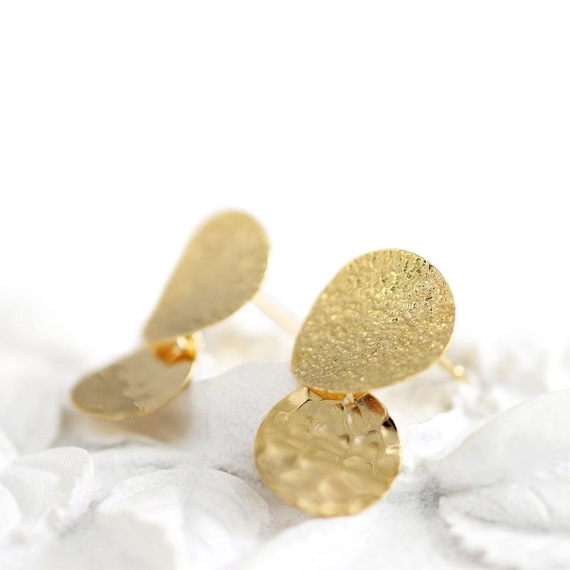 K18YG ダブルサークル ピアス_02