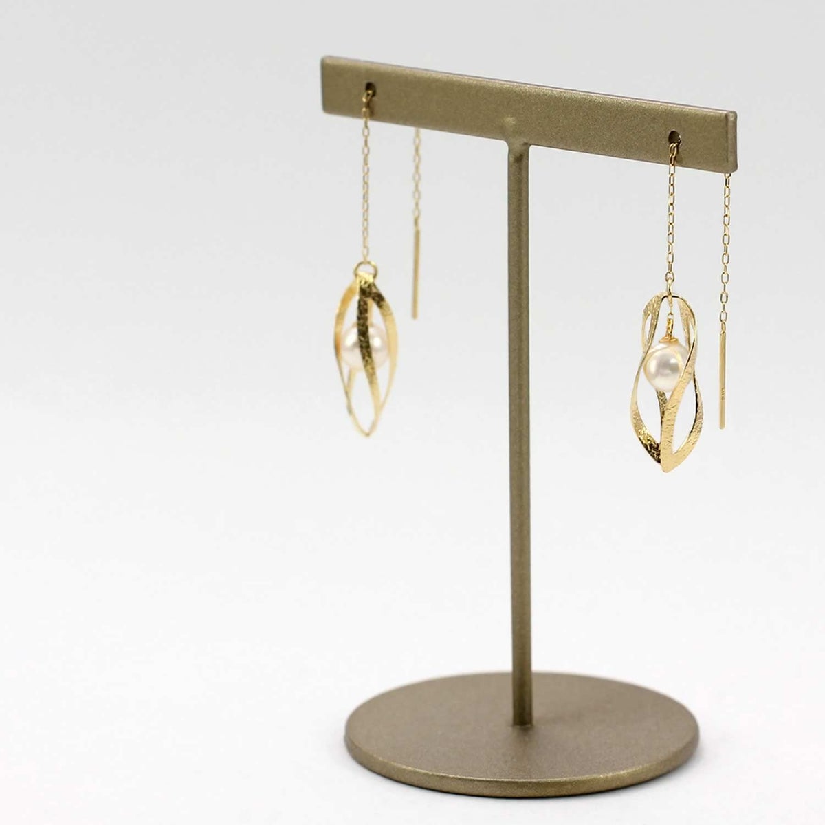 K18YG アコヤ真珠 アメリカンピアス_02