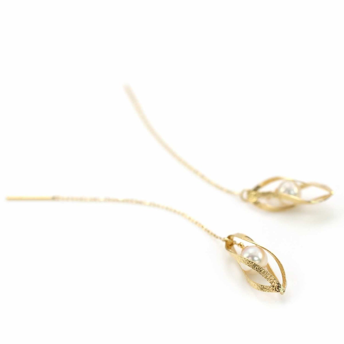 K18YG アコヤ真珠 アメリカンピアス_03