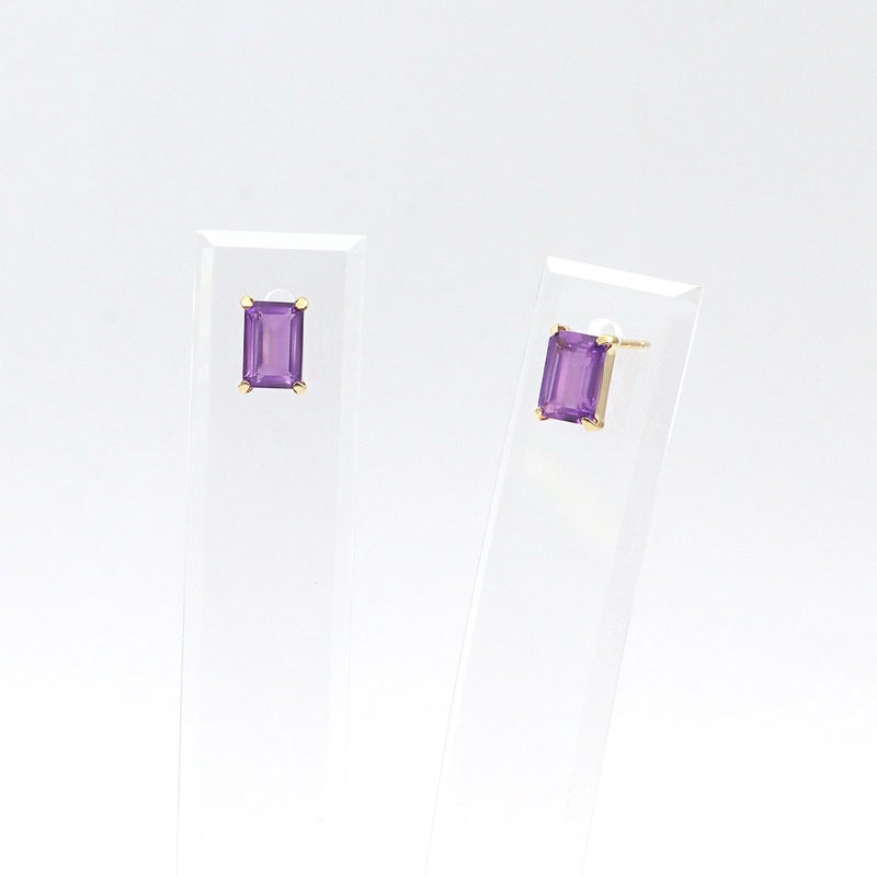 K18YG アメジスト ピアス_09