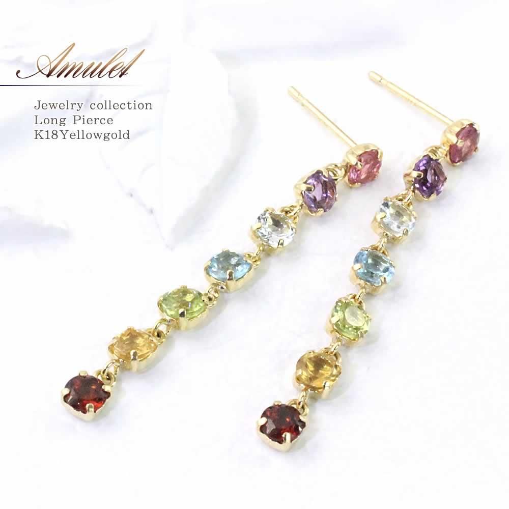 K18YG アミュレット ピアス_01