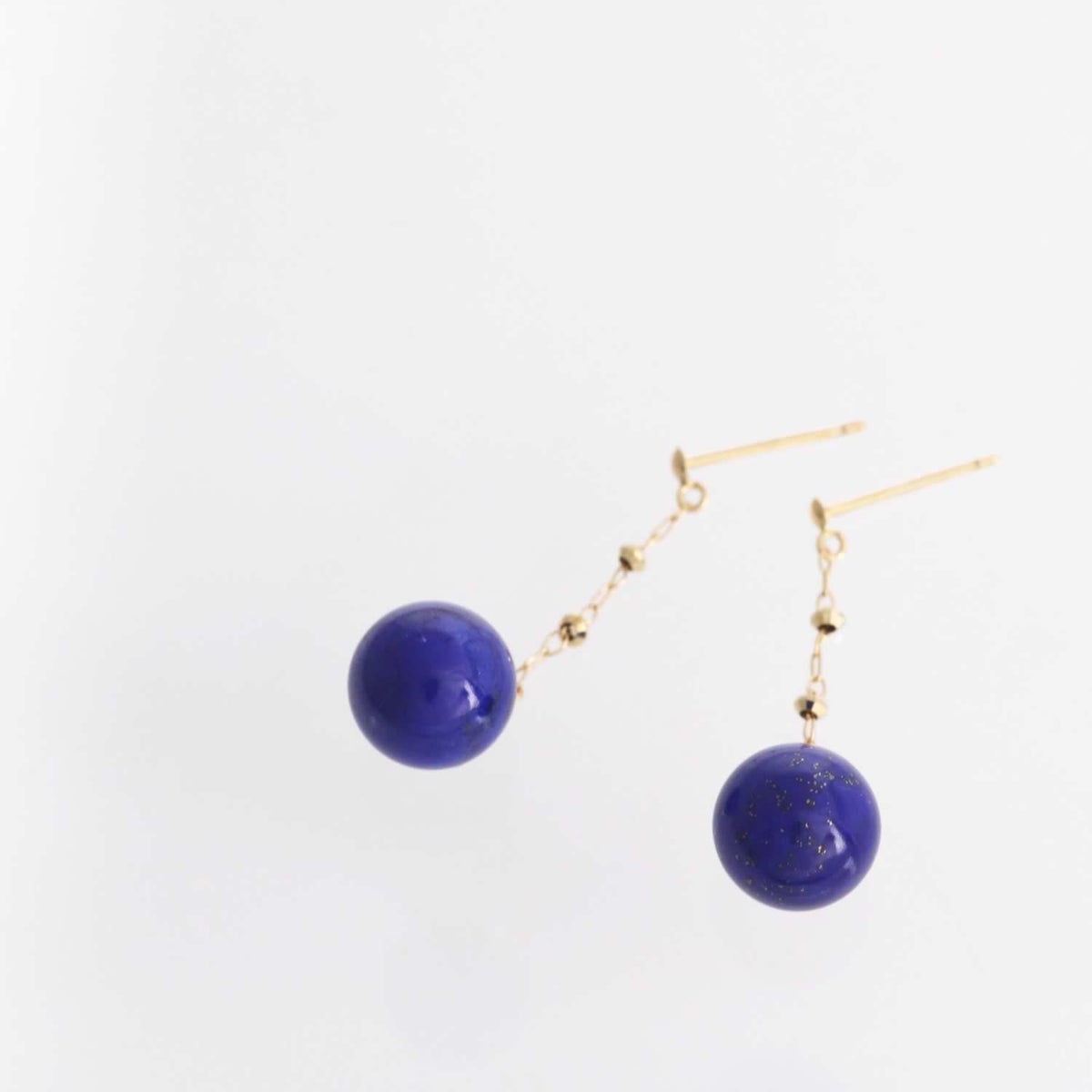 K18YG ラピスラズリ ピアス_02