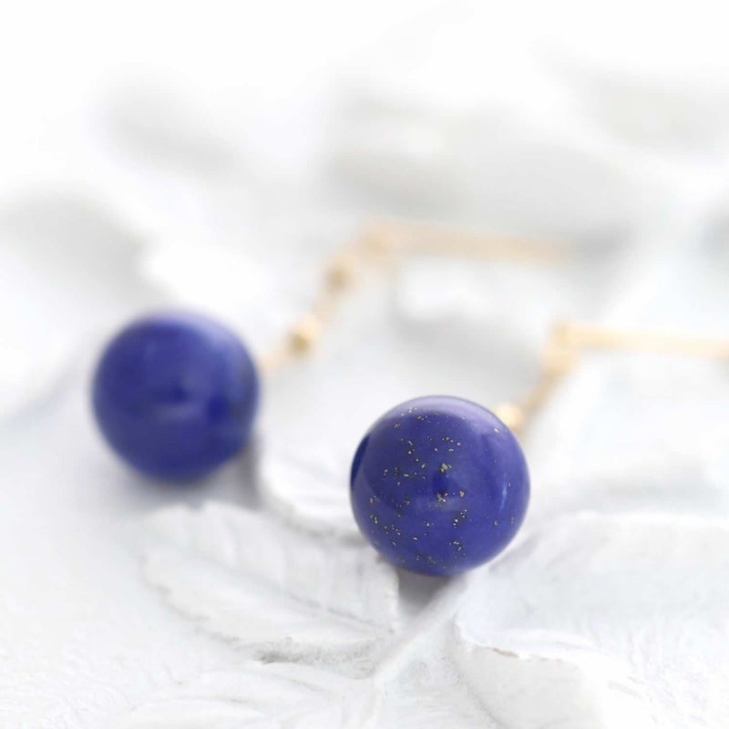 K18YG ラピスラズリ ピアス_03