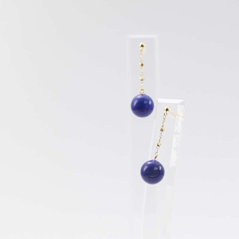 K18YG ラピスラズリ ピアス_09