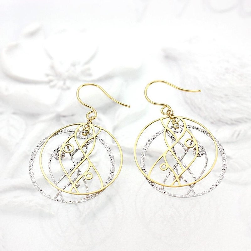 K18YG/K18WG 透かし フックピアス_02