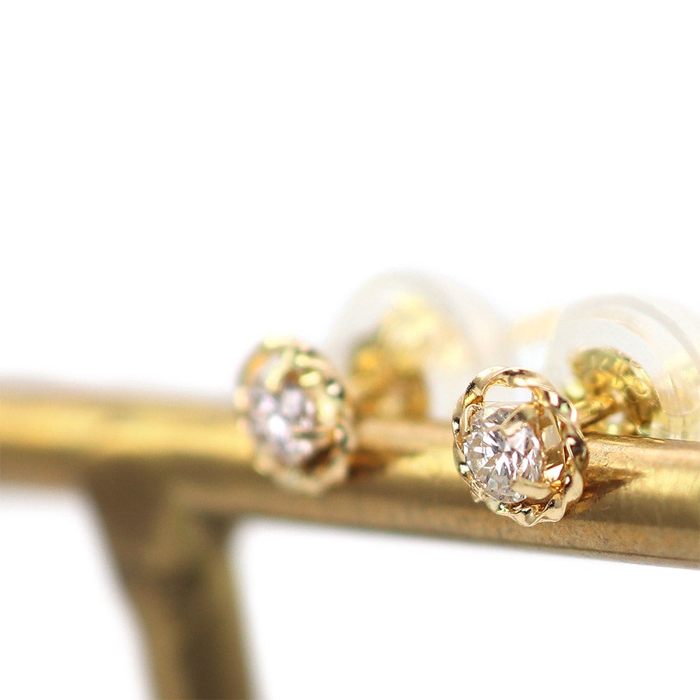 K18YG ダイヤモンド ピアス_03