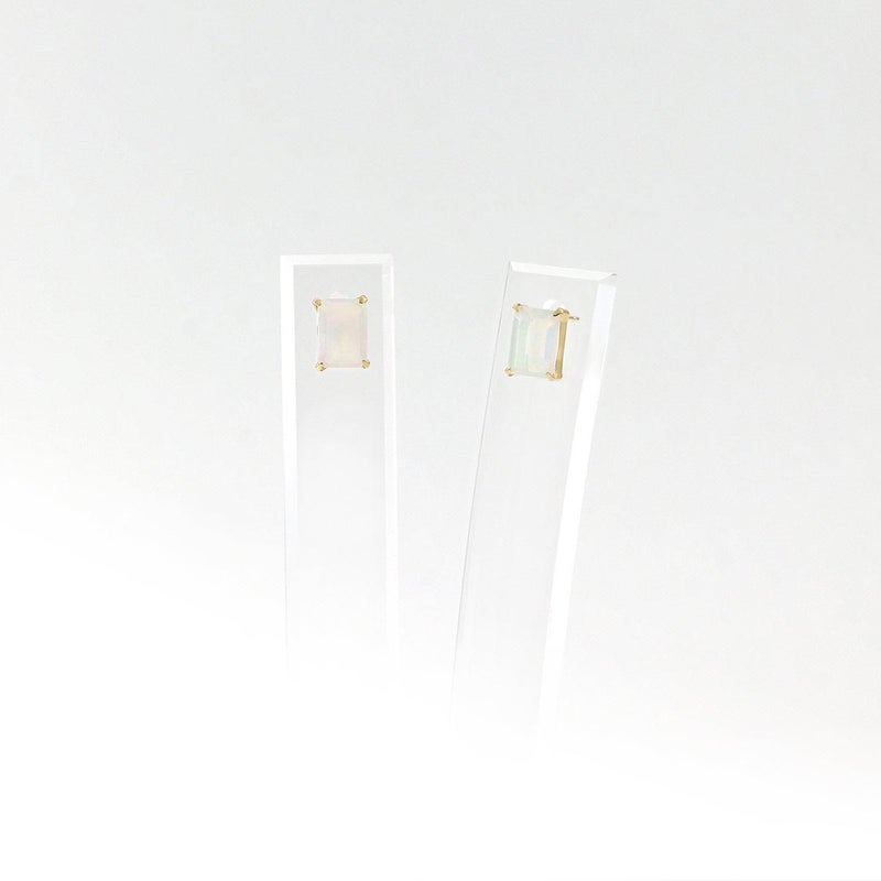 K18YG オパールピアス 10月誕生石_10