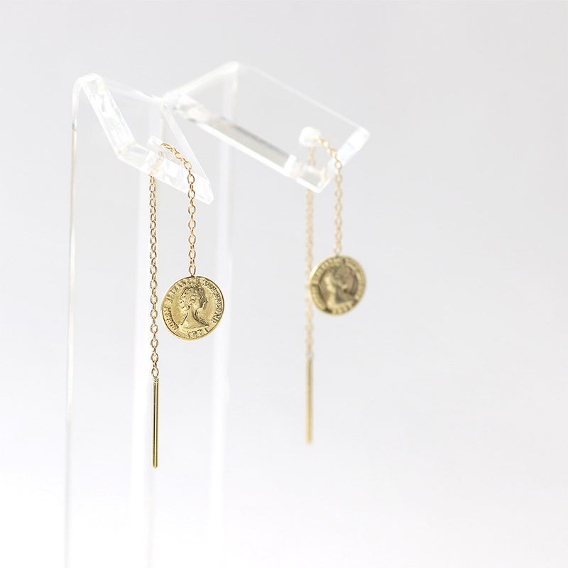 K18YG コイン アメリカンピアス_02