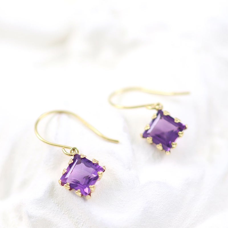 K18YG アメジスト フックピアス_02