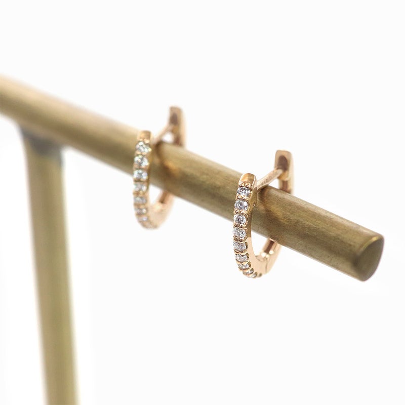 K18PG ダイヤモンド フープピアス_10