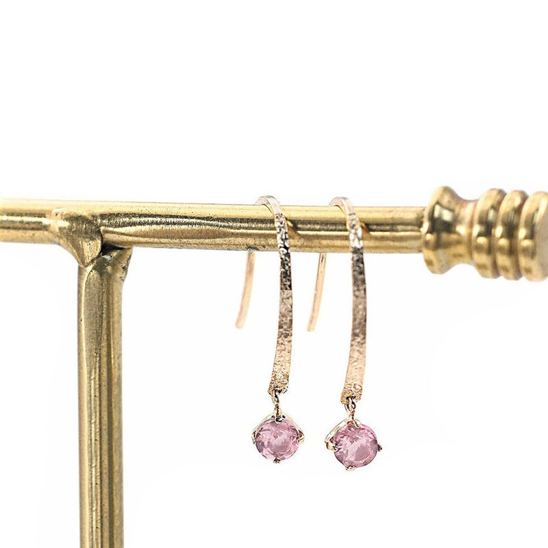 K18PG ピンクトルマリン フックピアス_03