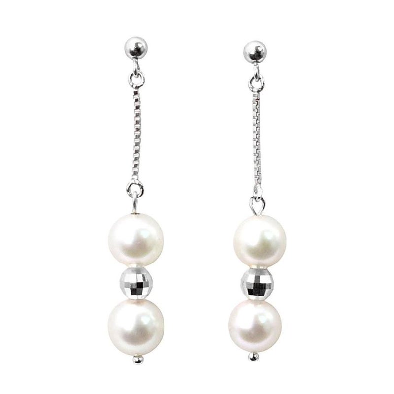 K18 アコヤ真珠 ロングピアス_22