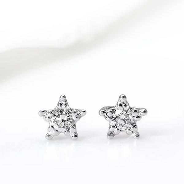 K18WG ダイヤモンド スターピアス_03