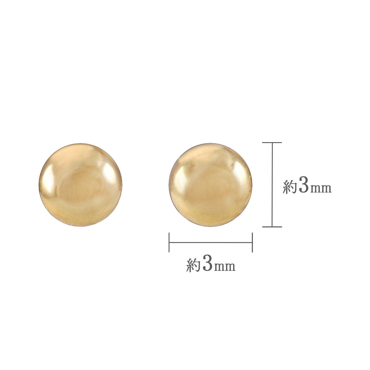 K18 丸玉モチーフ ピアス_05
