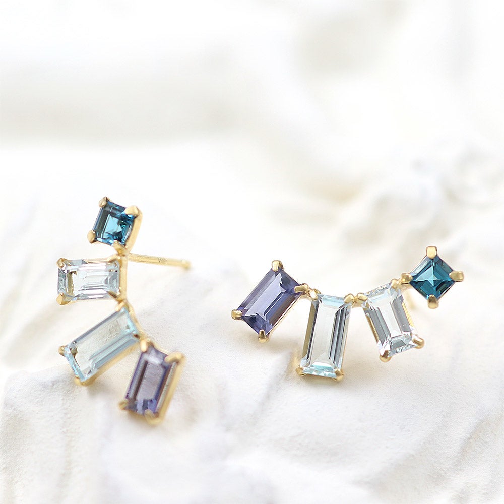 K18YG マルチストーン ピアス_02