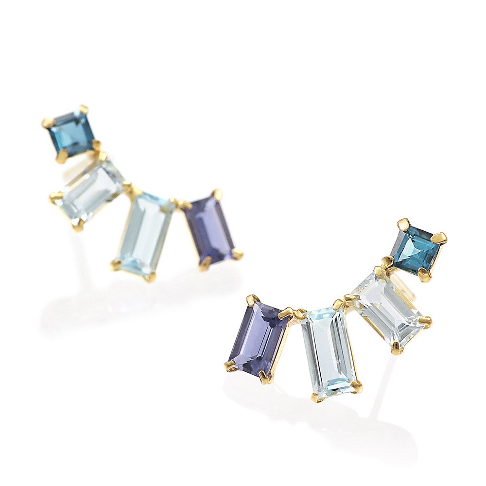 K18YG マルチストーン ピアス_03