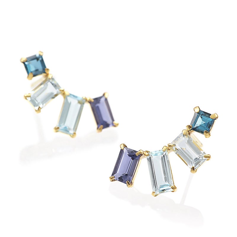 K18YG マルチストーン ピアス_03