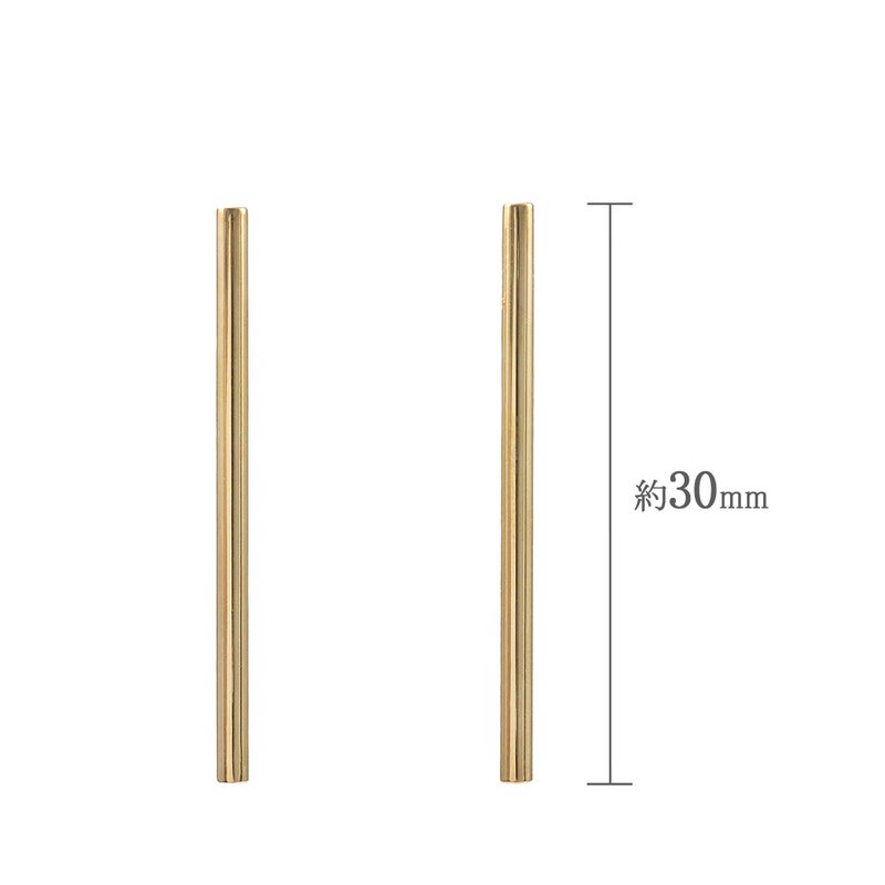 K18YG バー ピアス_04