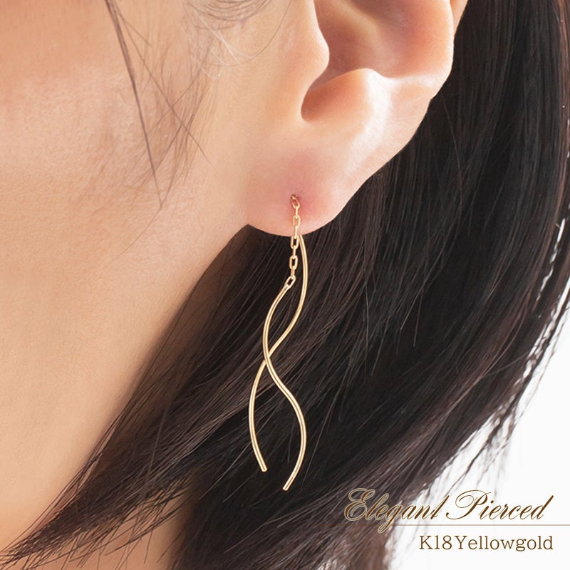 K18YG アメリカンピアス_09