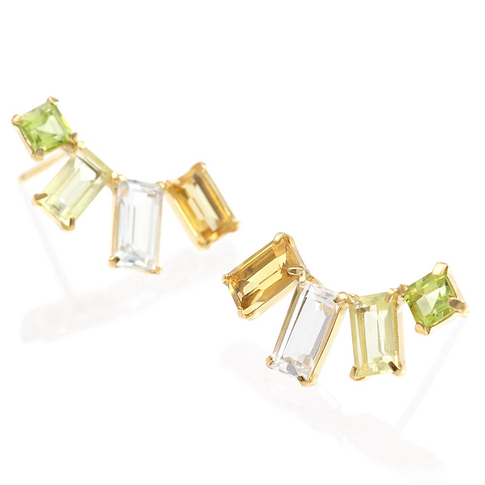 K18YG マルチストーン ピアス_03