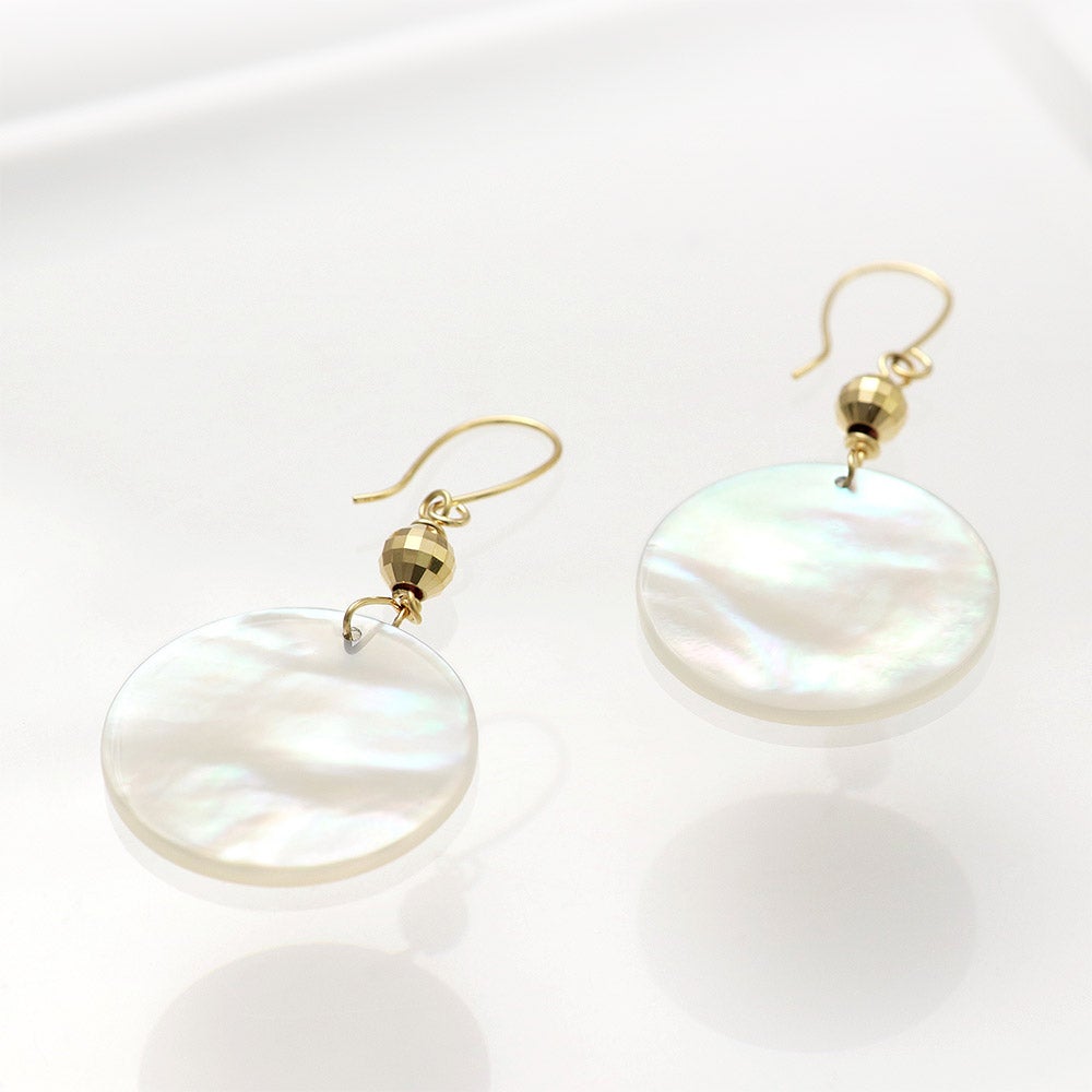 K18YG 白蝶貝 フックピアス_03