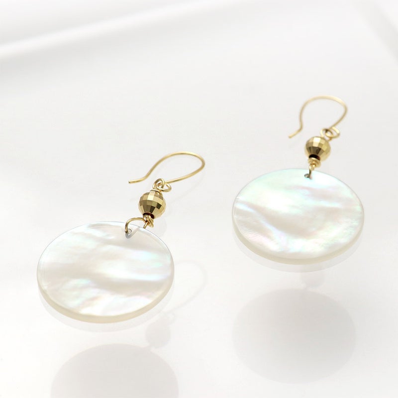 K18YG 白蝶貝 フックピアス_03