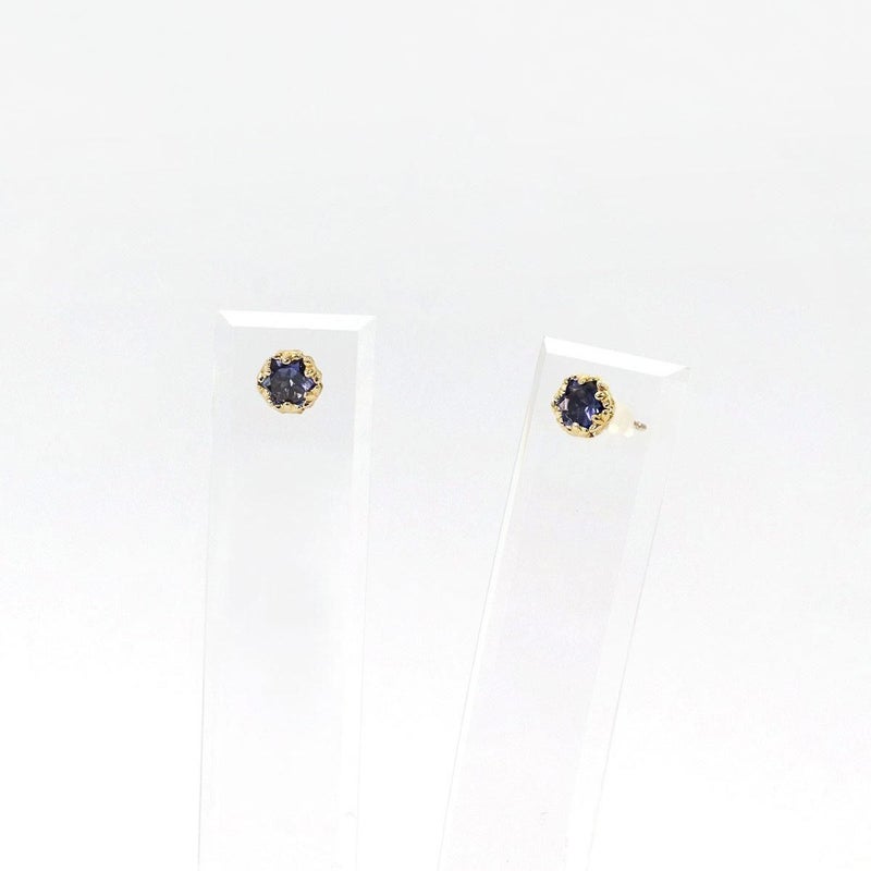 K18YG アイオライト ピアス_03