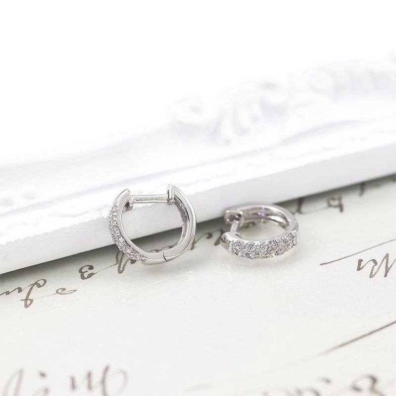 K18WG ダイヤモンド フープピアス_04