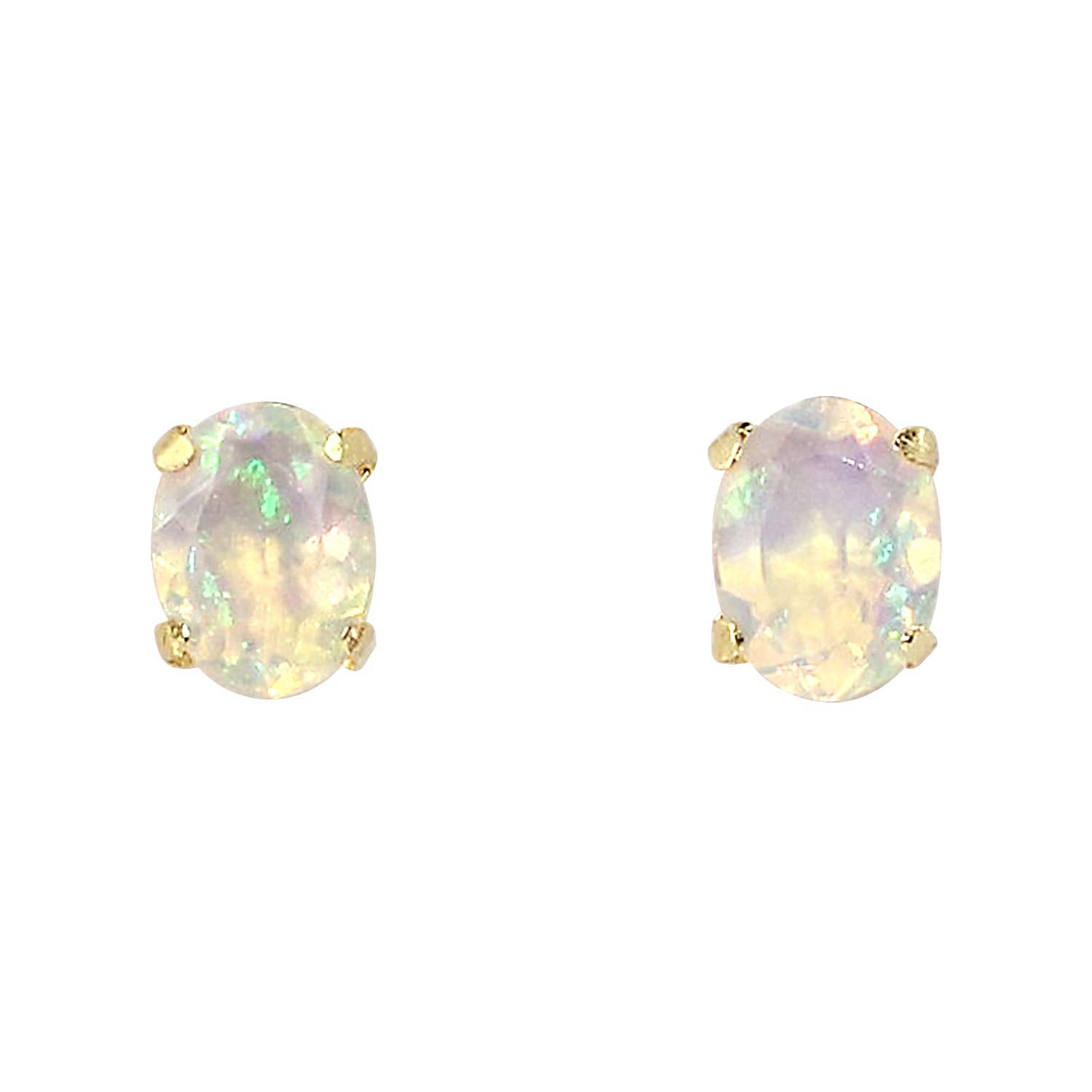 K18 エチオピア産オパール ピアス 10月の誕生石 | Jewelry ROLA