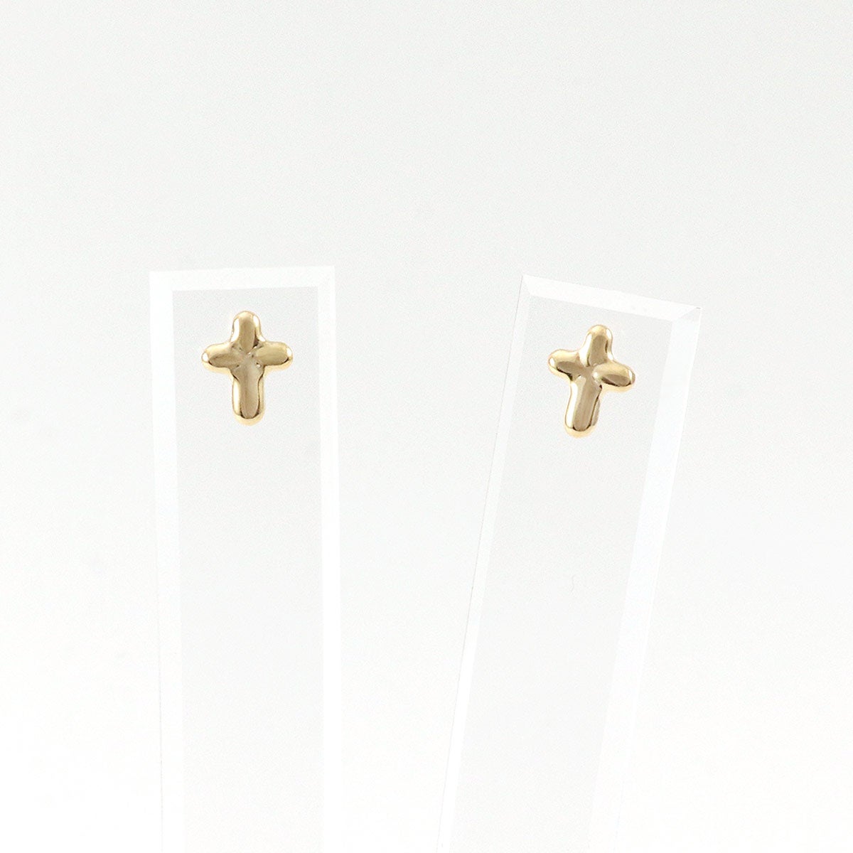 K18YG クロスモチーフ ピアス_03